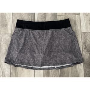 Lululemon Pace Rival Skirt Skort Sz 10T Athletic Tennis Golf Running Athleisure
